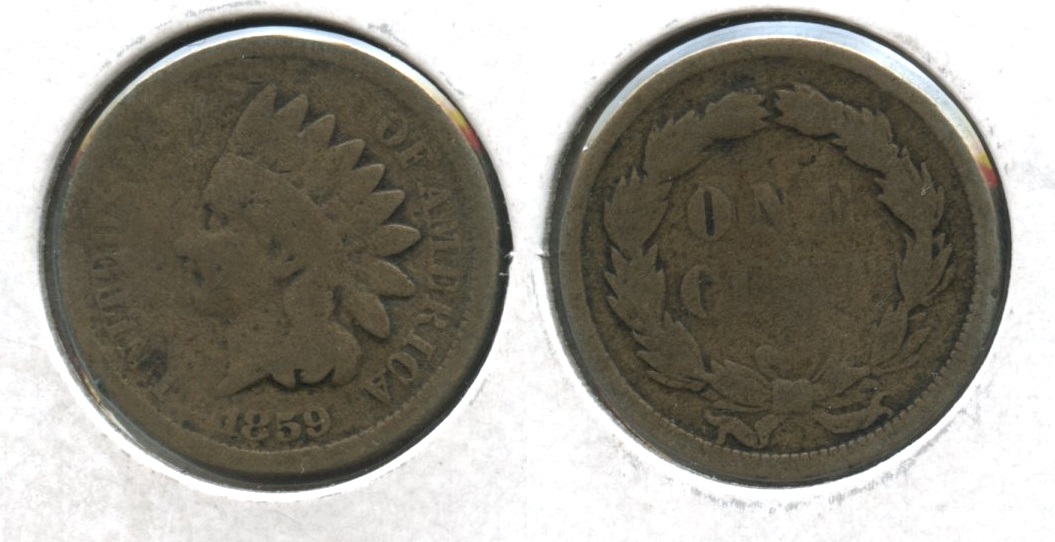 1859 Indian Head Cent Good-4 #dd