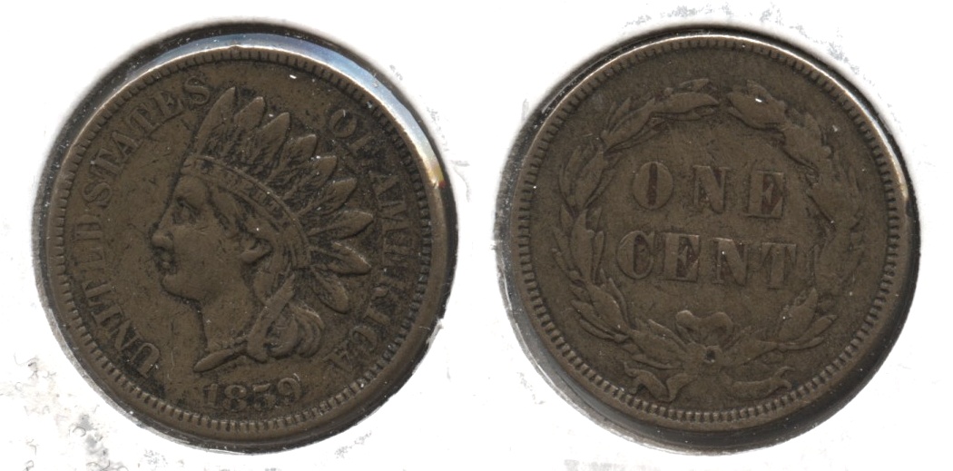 1859 Indian Head Cent VF-20 #g