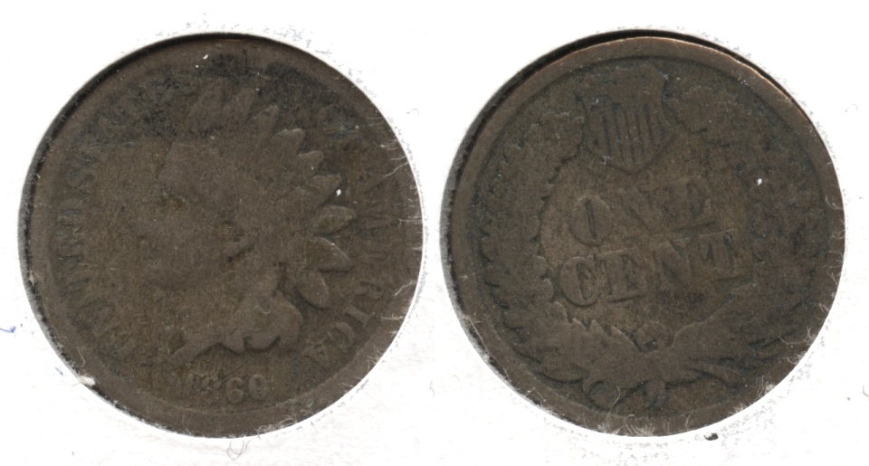 1860 Indian Head Cent Good-4 #ai