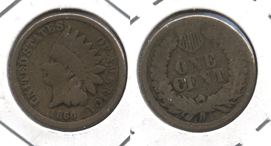 1860 Indian Head Cent Good-4 #aw