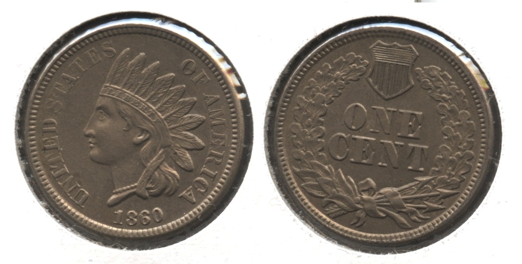 1860 Indian Head Cent MS-63