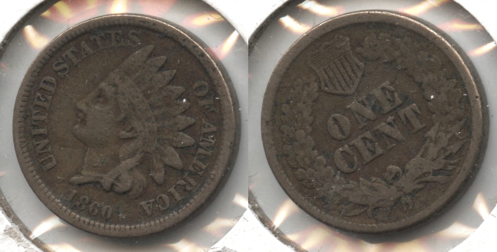 1860 Indian Head Cent VG-8 #h
