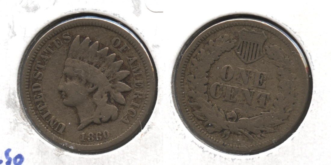 1860 Indian Head Cent VG-8 #j