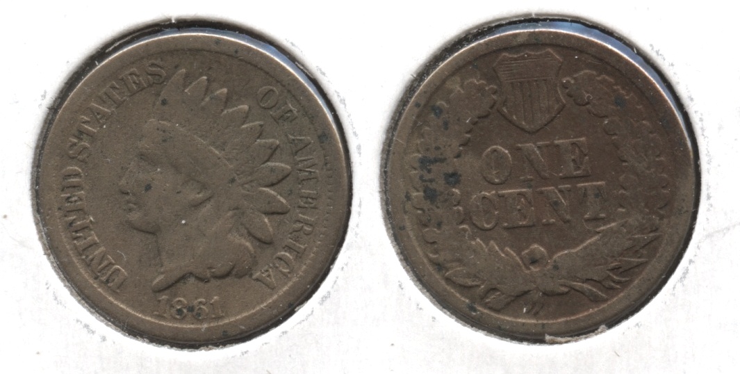 1861 Indian Head Cent AG-3