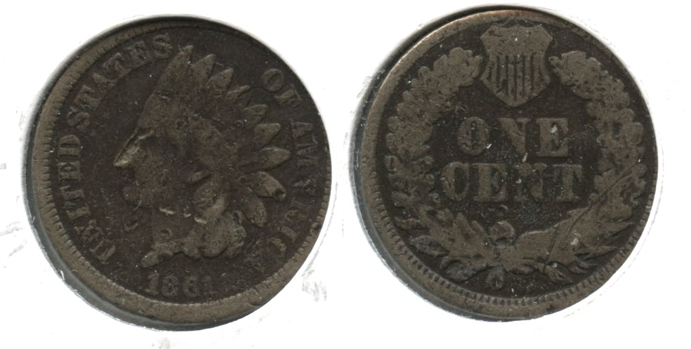 1861 Indian Head Cent Fair-2