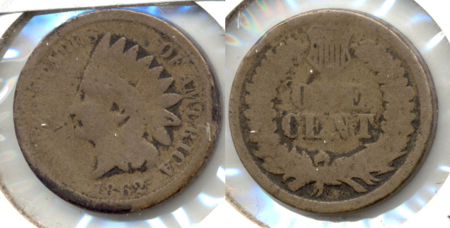 1862 Indian Head Cent AG-3 c