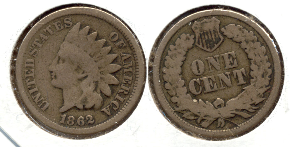 1862 Indian Head Cent G-4 am