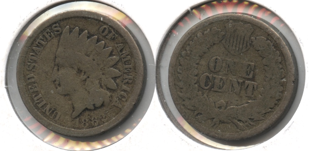 1862 Indian Head Cent G-4 #be