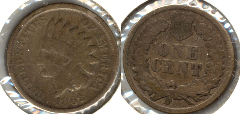 1862 Indian Head Cent G-4 q
