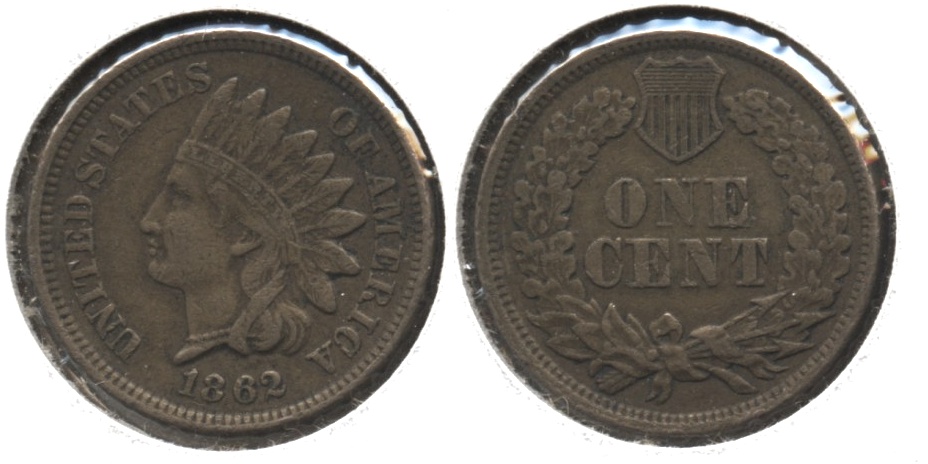 1862 Indian Head Cent VF-20 #g