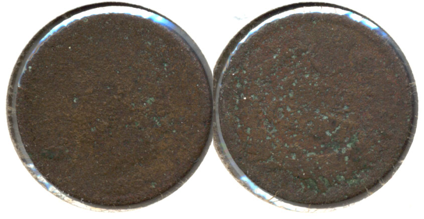 1864 Bronze Indian Head Cent AG-3 d Corroded