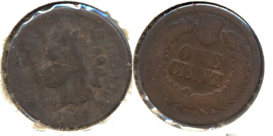 1864 Bronze Indian Head Cent Fair-2 b