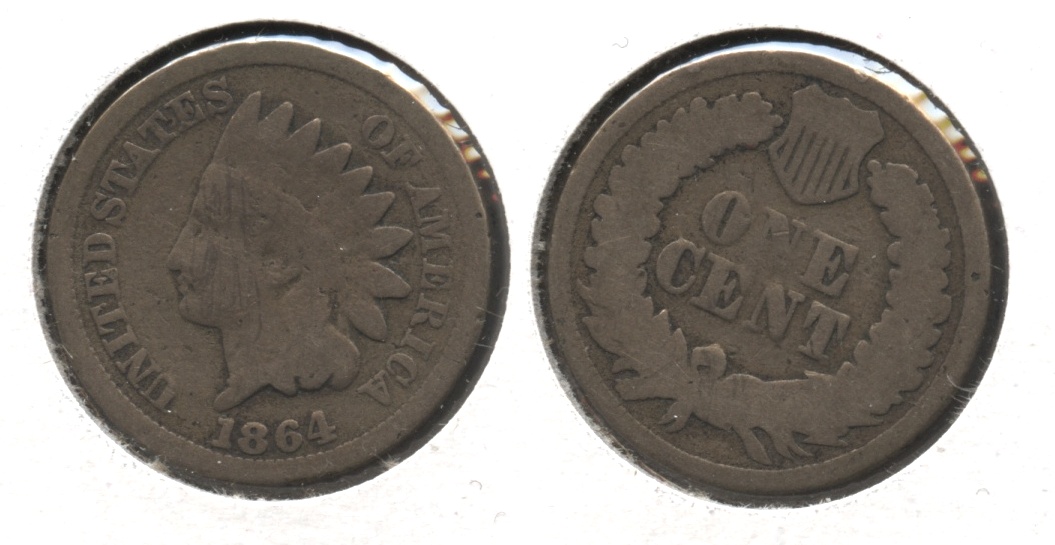 1864 Copper Nickel Indian Head Cent AG-3 #g