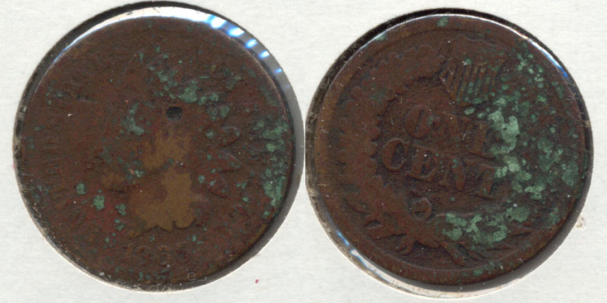 1865 Indian Head Cent AG-3