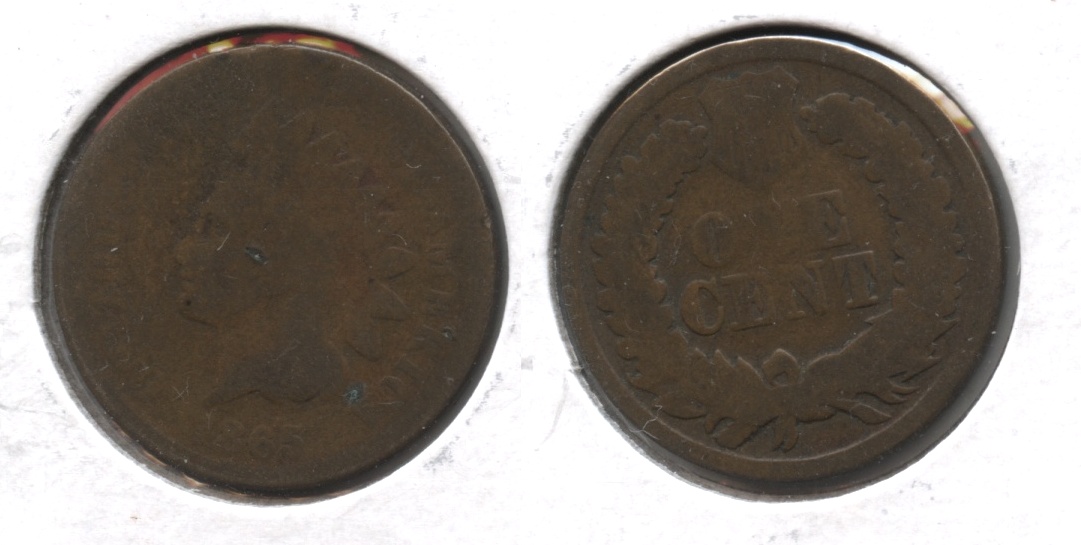 1865 Indian Head Cent AG-3 #ac
