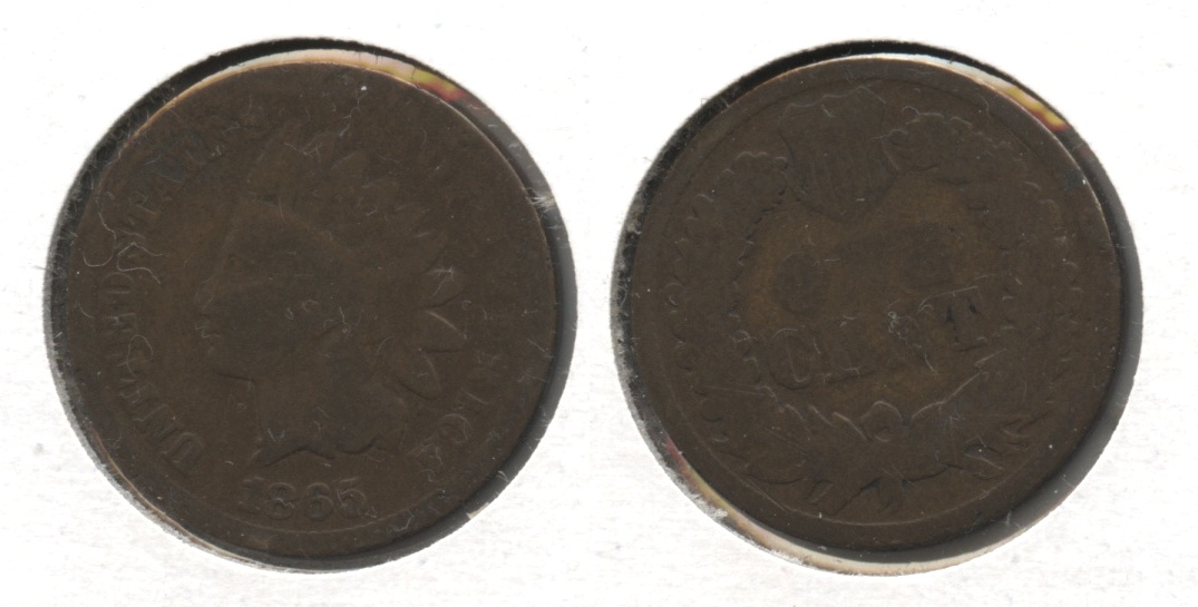 1865 Indian Head Cent AG-3 #ae