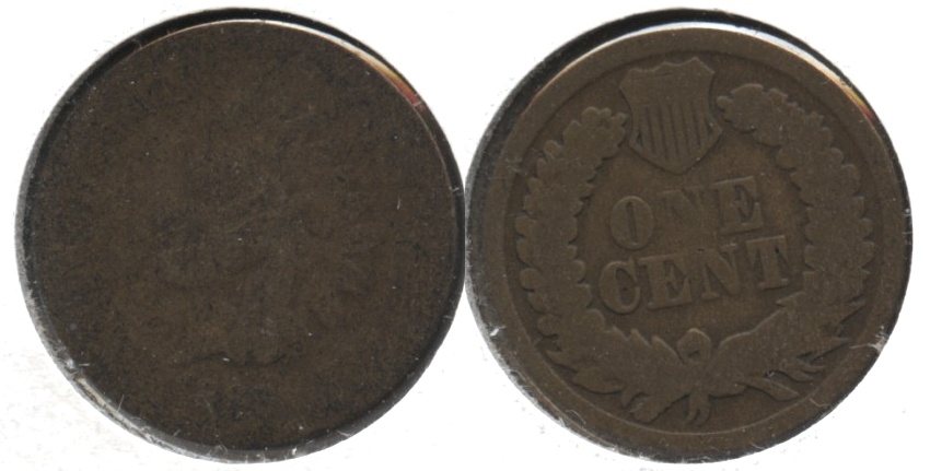 1866 Indian Head Cent AG-3 #g