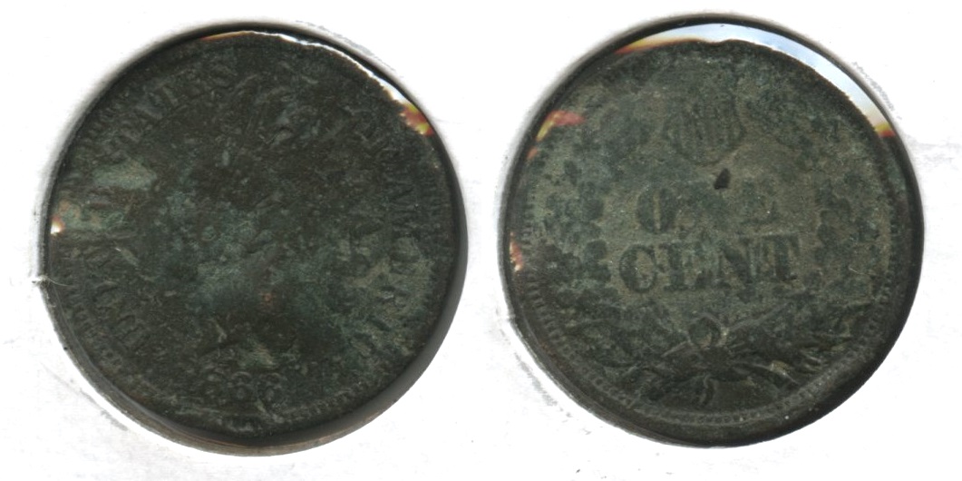 1866 Indian Head Cent Filler #a