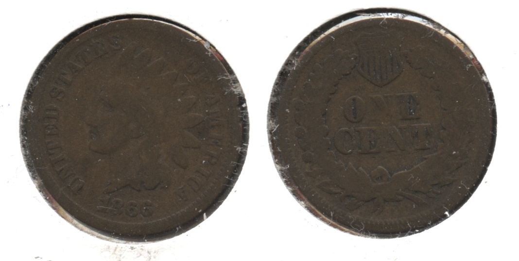 1866 Indian Head Cent Good-4 #q
