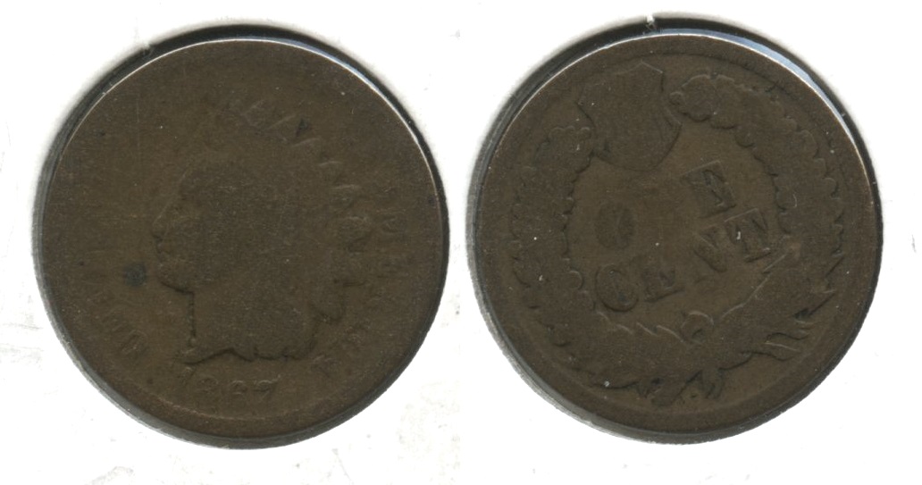 1867 Indian Head Cent AG-3 #i