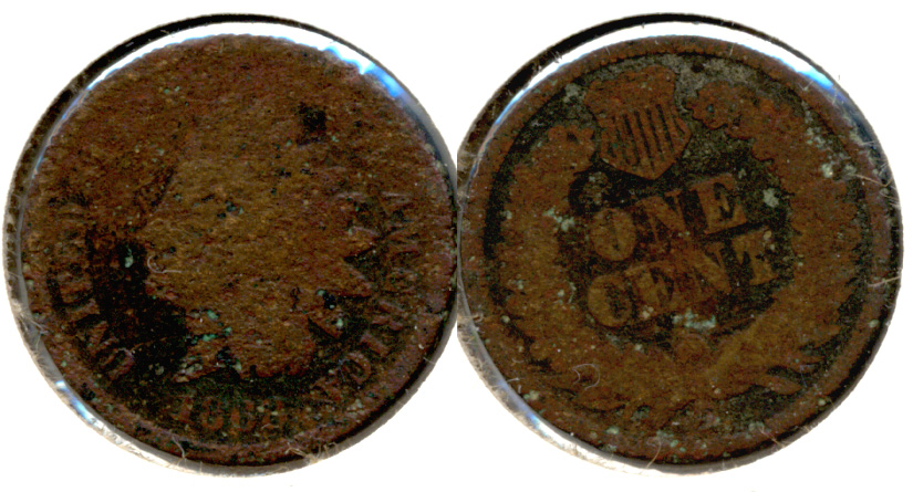 1868 Indian Head Cent AG-3 Rough