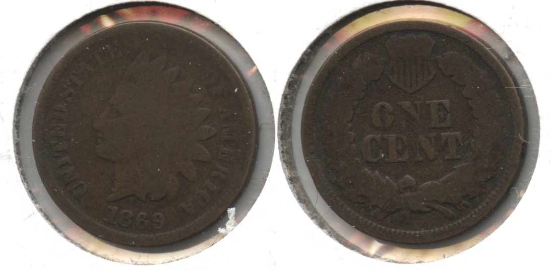 1869 Indian Head Cent AG-3 #i