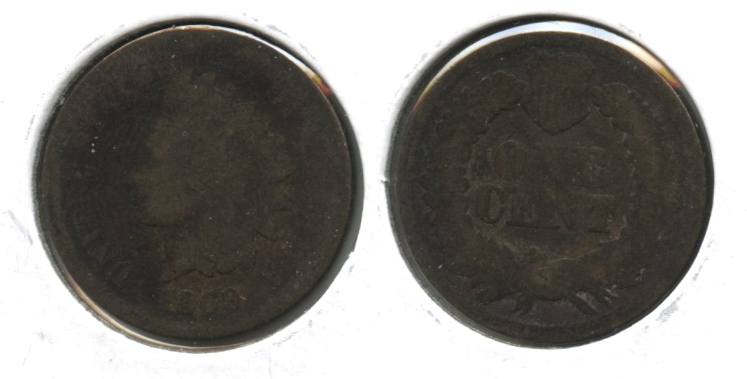 1869 Indian Head Cent AG-3 #o