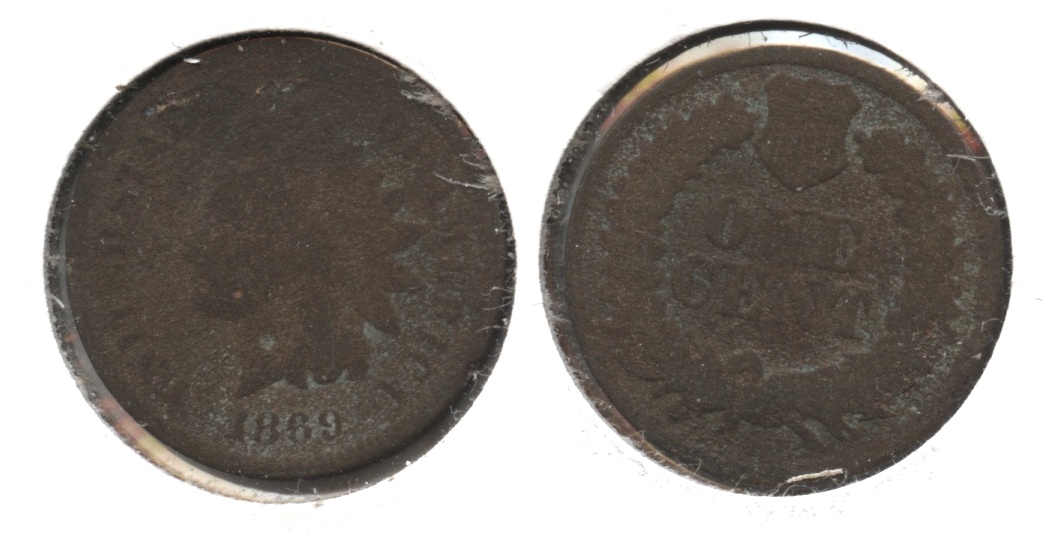 1869 Indian Head Cent Fair-2