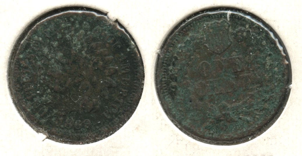 1869 Indian Head Cent Filler