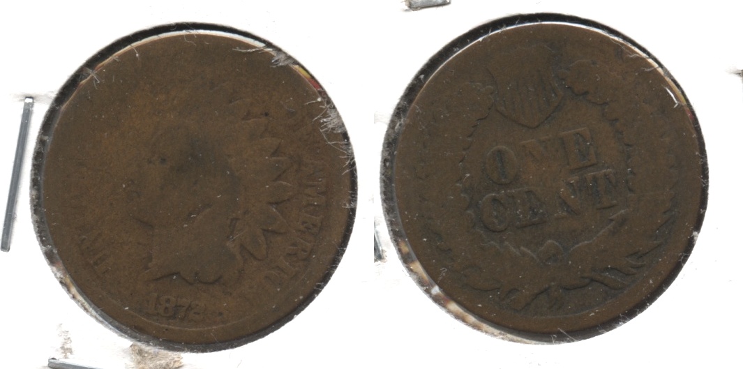 1872 Indian Head Cent AG-3 #d