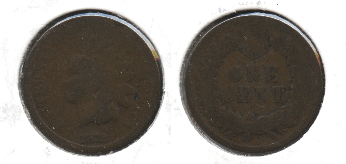 1872 Indian Head Cent AG-3 #f