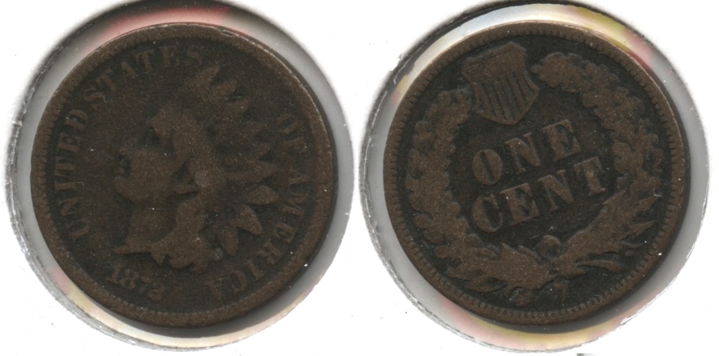 1872 Indian Head Cent G-4 #c Porous