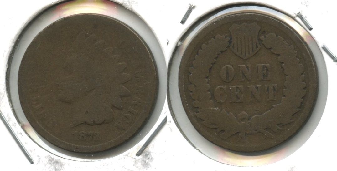 1873 Indian Head Cent AG-3 #p