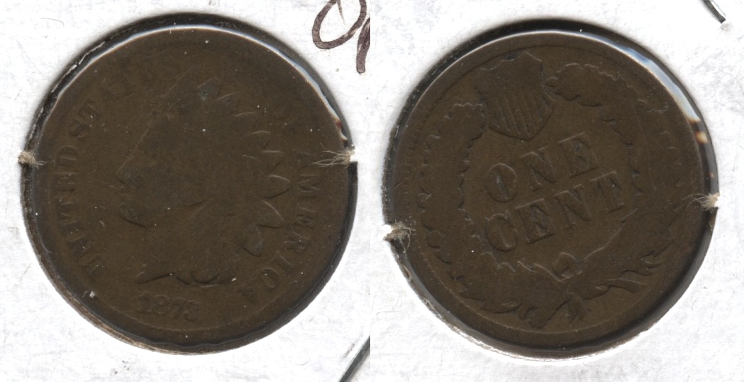 1873 Indian Head Cent Good-4 #ae