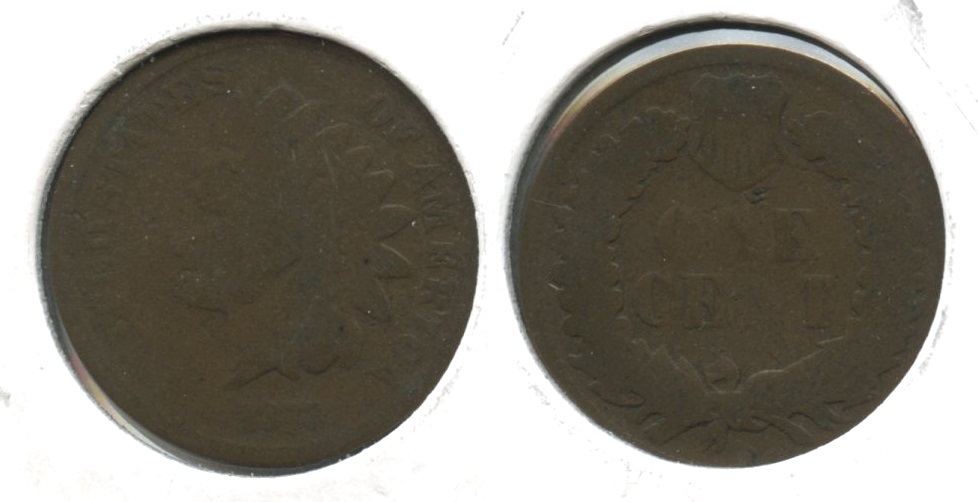 1873 Indian Head Cent Good-4 #ar