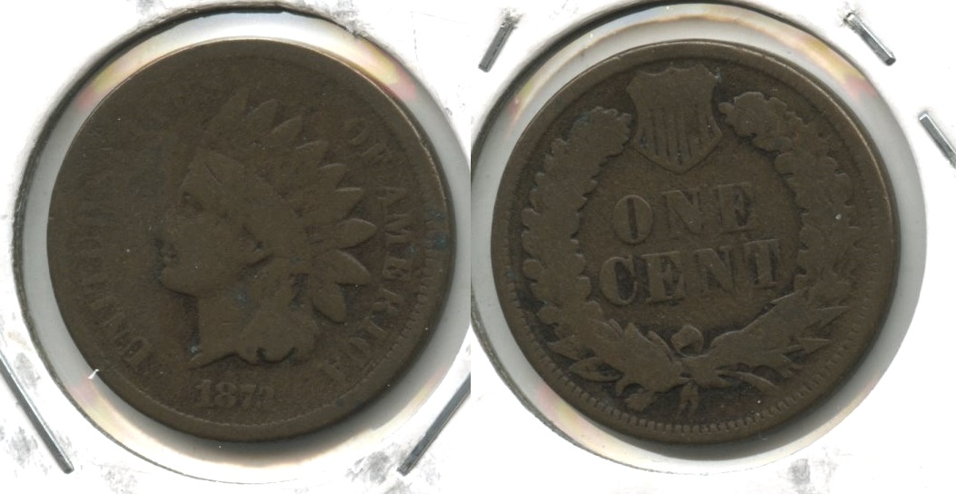 1873 Indian Head Cent Good-4 #as