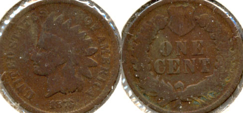 1873 Indian Head Cent Good-4 b