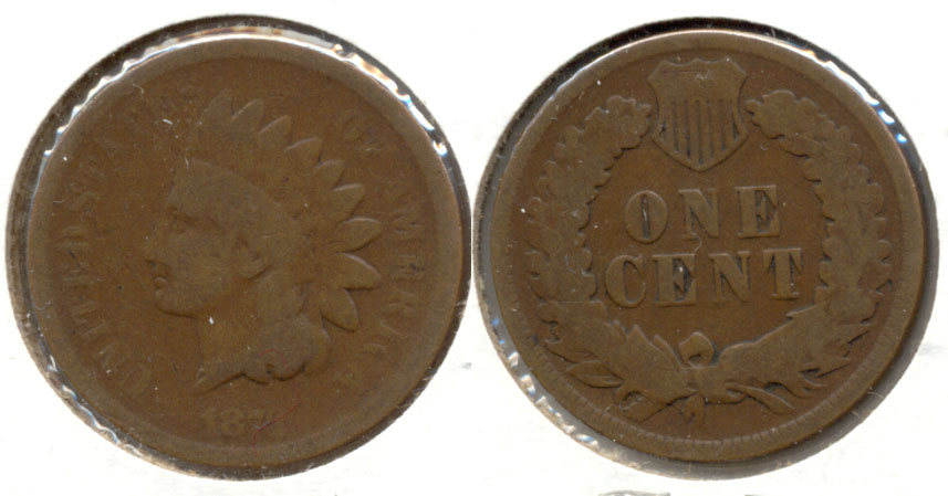 1873 Indian Head Cent Good-4 n