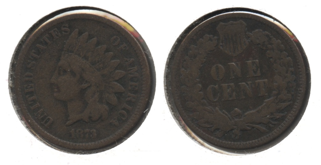 1873 Indian Head Cent VG-8 #e