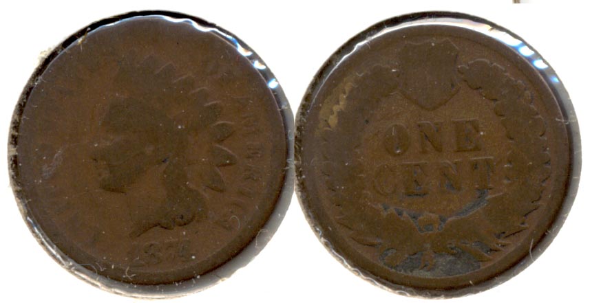 1874 Indian Head Cent AG-3