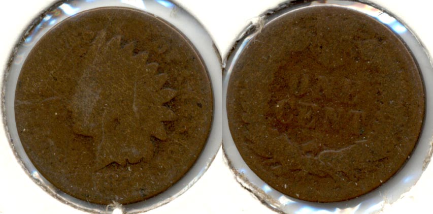 1874 Indian Head Cent AG-3 m