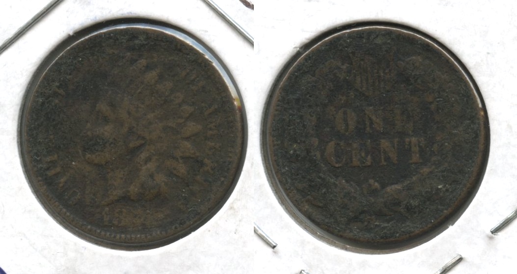 1874 Indian Head Cent VG-8 #i Porous