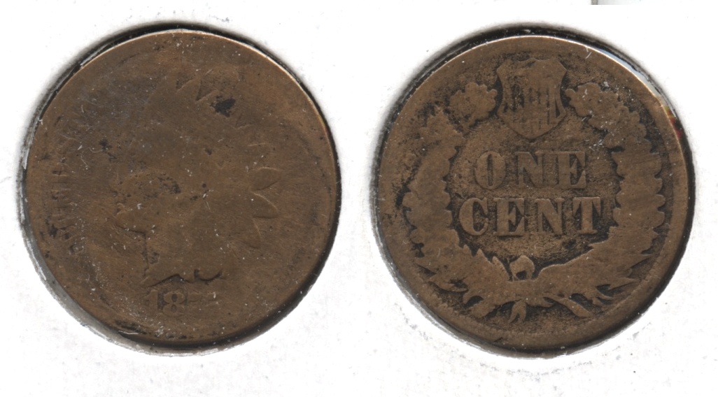 1875 Indian Head Cent Fair-2 #an