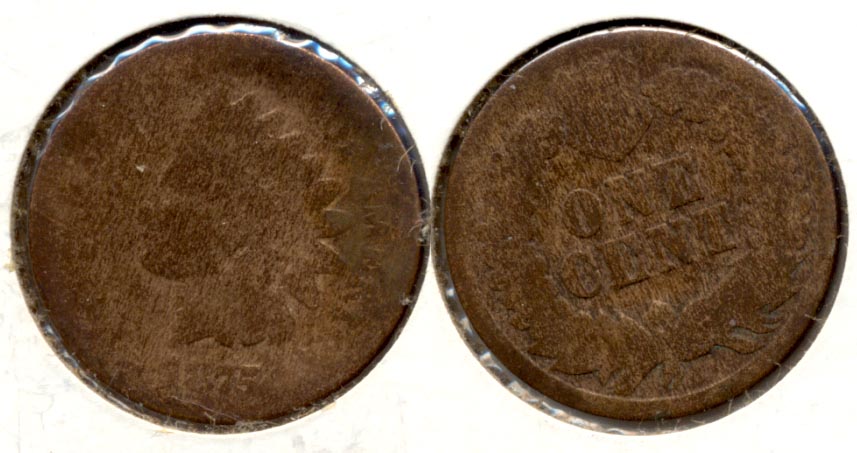1875 Indian Head Cent Fair-2 i
