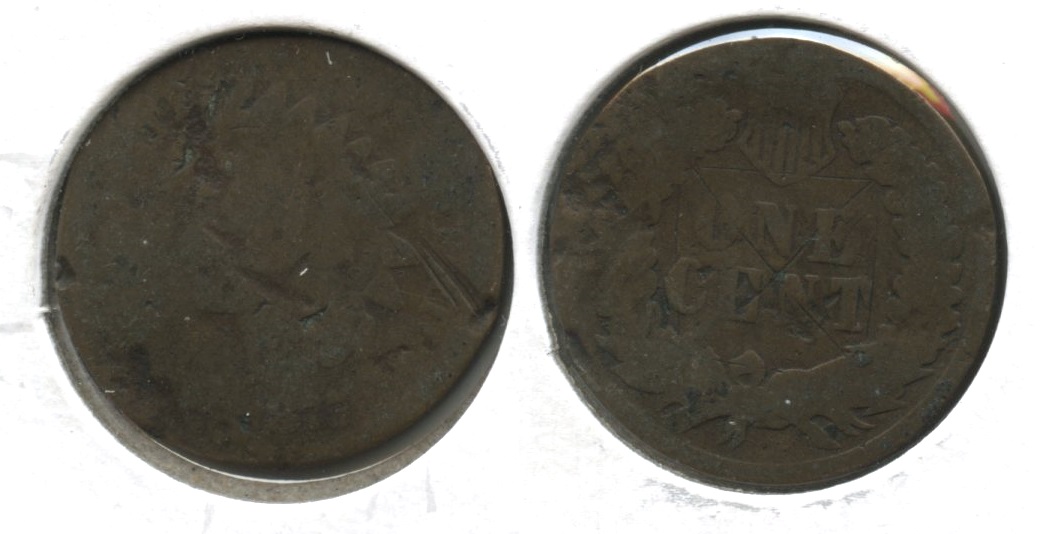 1875 Indian Head Cent Filler #e