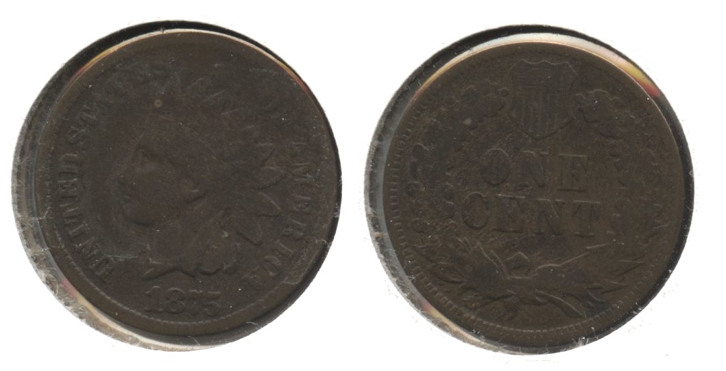 1875 Indian Head Cent Good-4 #aq