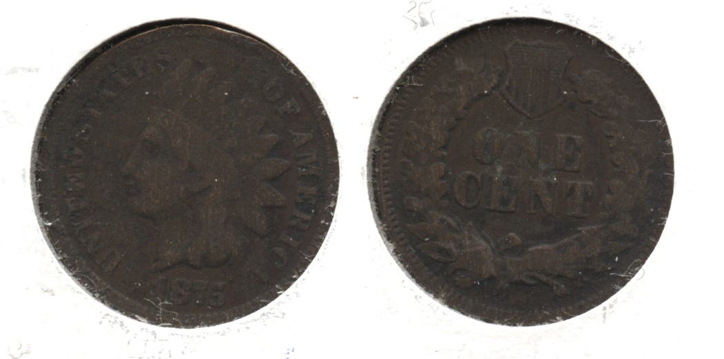 1875 Indian Head Cent VG-8 #e