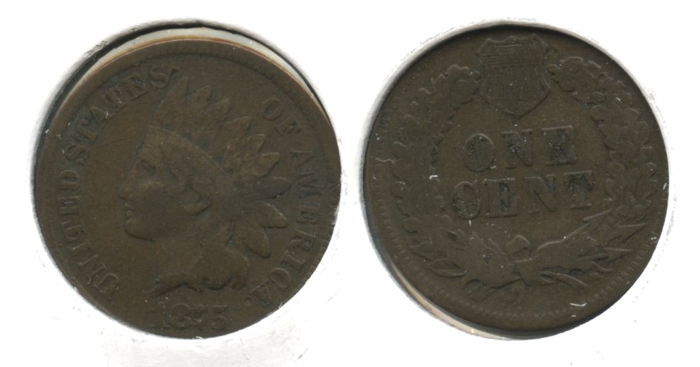 1875 Indian Head Cent VG-8 #j