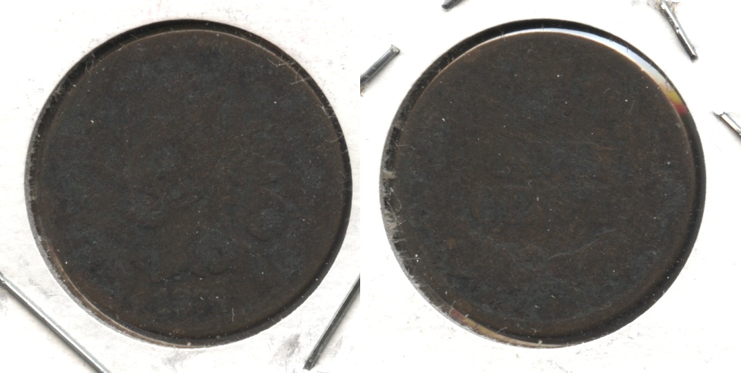 1876 Indian Head Cent Fair-2 #c