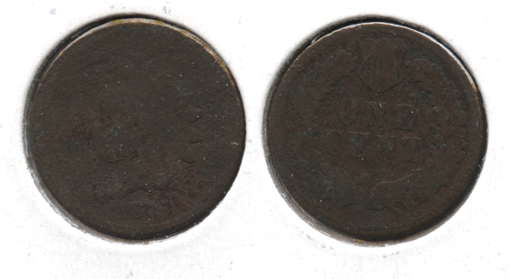 1876 Indian Head Cent Filler #h